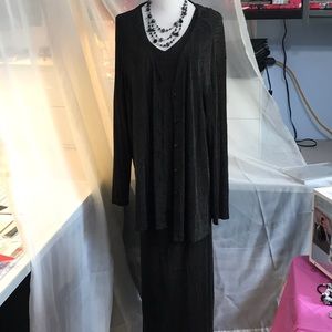 4 piece set- slacks,skirt,blouse,jacket-2X